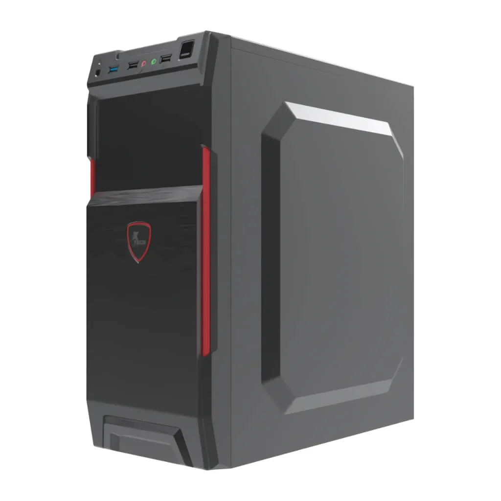 XTECH CAJA PARA CPU CON UNIDAD DE FUENTE DE ALIMENTACIóN ATX/MICROATX (XTQ214)