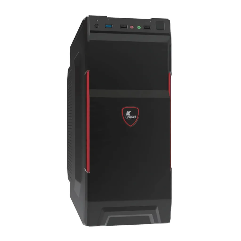 XTECH CAJA PARA CPU CON UNIDAD DE FUENTE DE ALIMENTACIóN ATX/MICROATX (XTQ214)