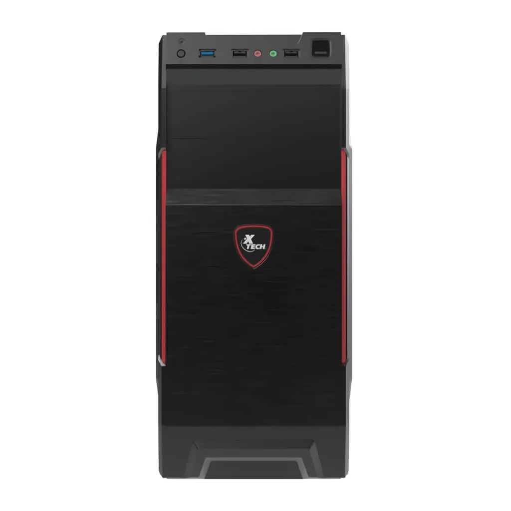 XTECH CAJA PARA CPU CON UNIDAD DE FUENTE DE ALIMENTACIóN ATX/MICROATX (XTQ214)