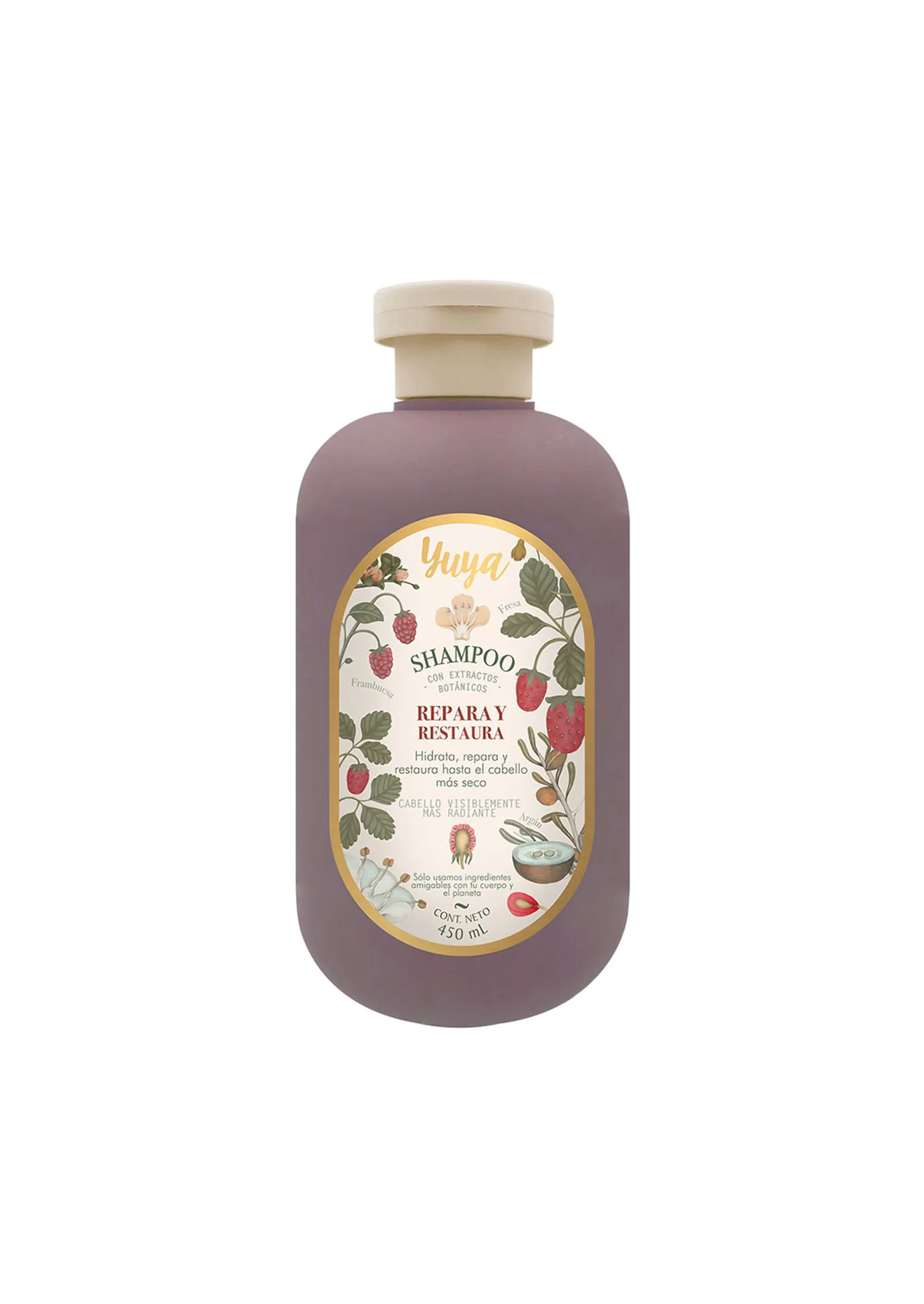 YUYA SHAMPOO REPARA Y RESTAURA ARGÁN Y PANTENOL   FRUTOS   FRUTOS ROJOS PARA MUJER 42660