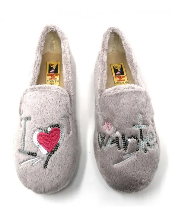 ZAPATILLA CASA MUJER RODEVIL 5581