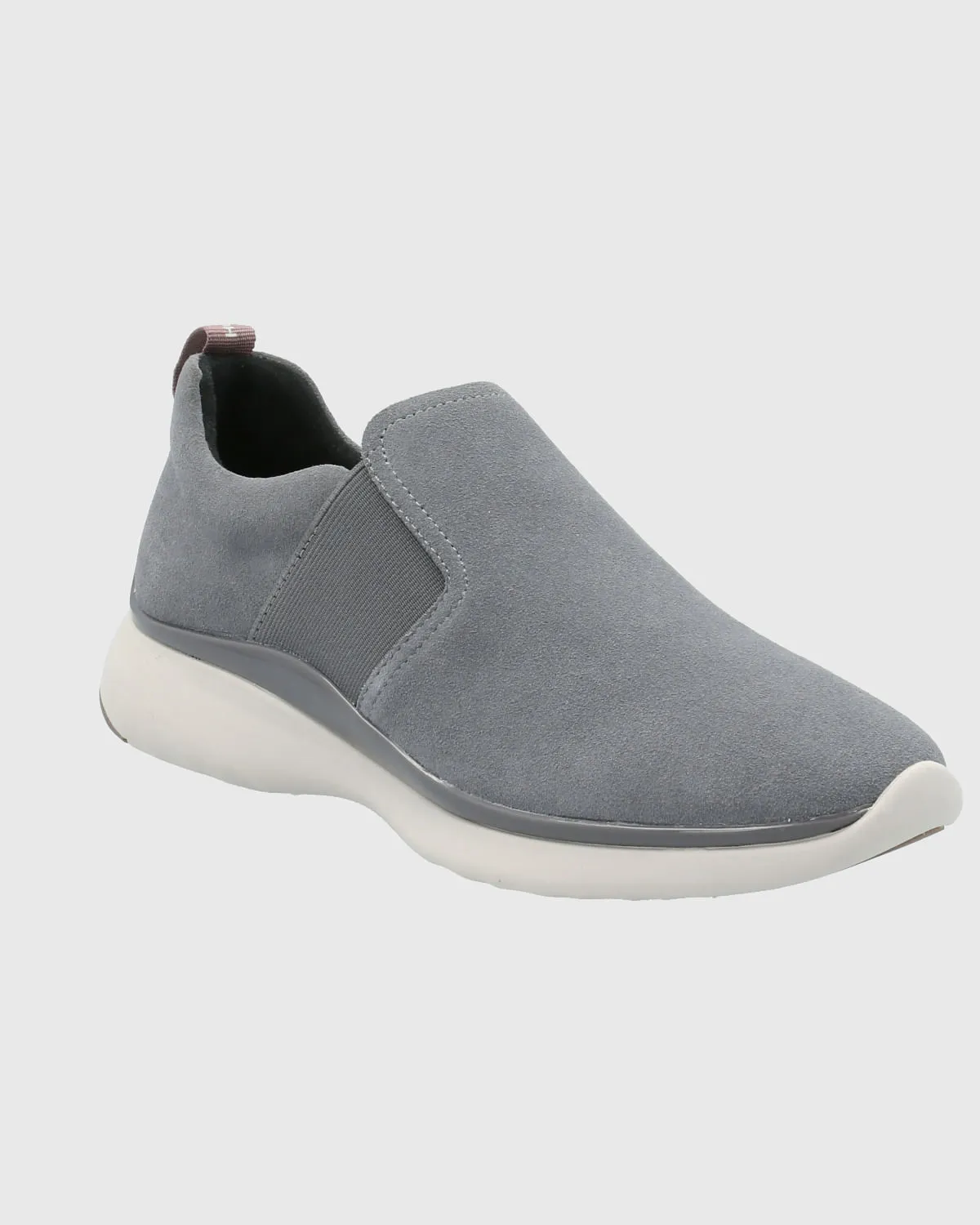 Zapatilla Cuero Mujer Sheer Gris