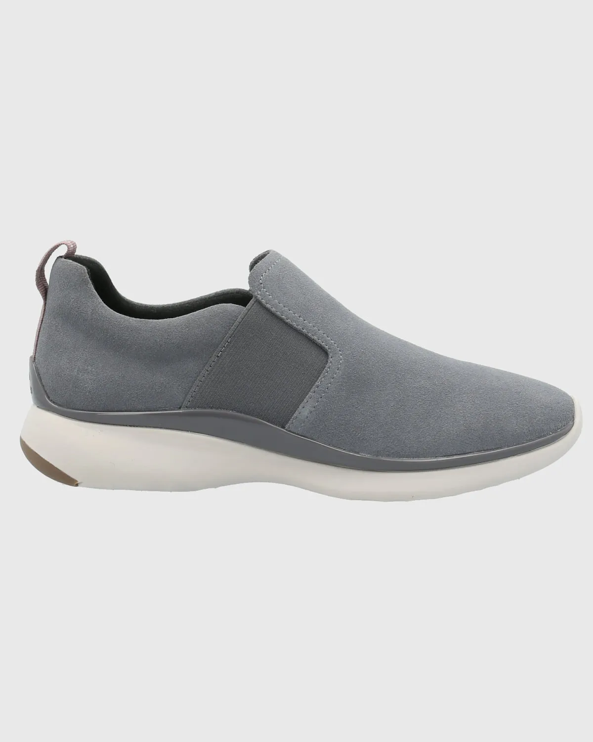Zapatilla Cuero Mujer Sheer Gris
