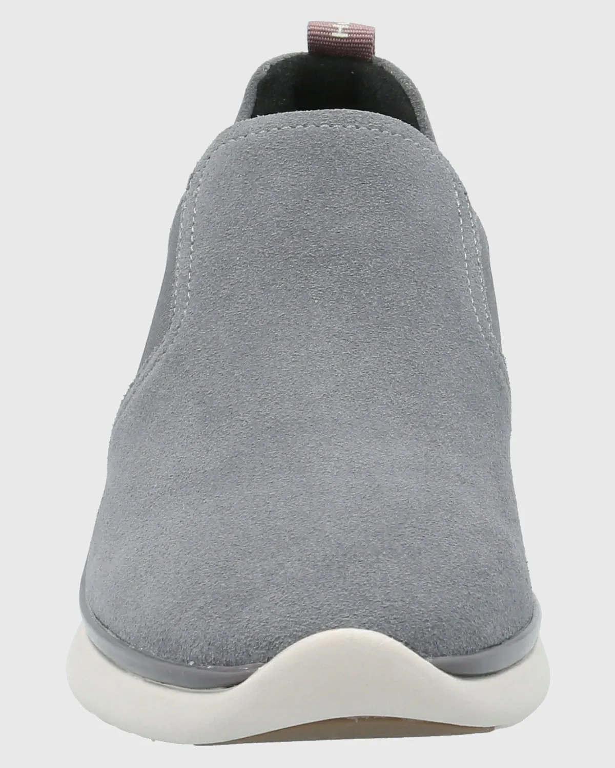 Zapatilla Cuero Mujer Sheer Gris