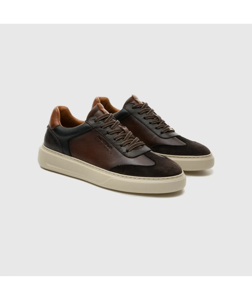 ZAPATILLA EN CUERO AMBITIOUS KIT LOWTOP