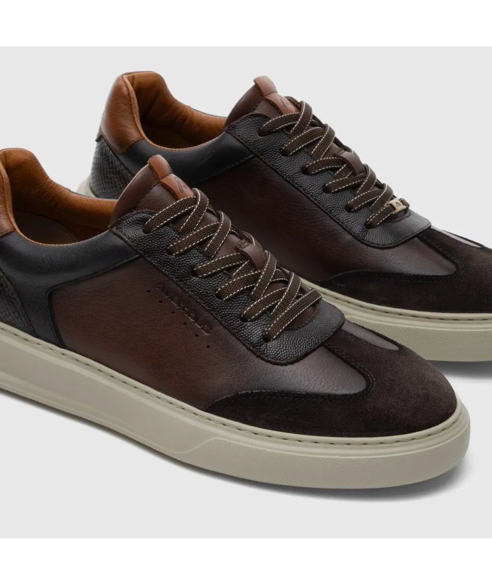 ZAPATILLA EN CUERO AMBITIOUS KIT LOWTOP