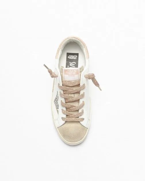 Zapatillas blancas 4B12 Suprime Blanco