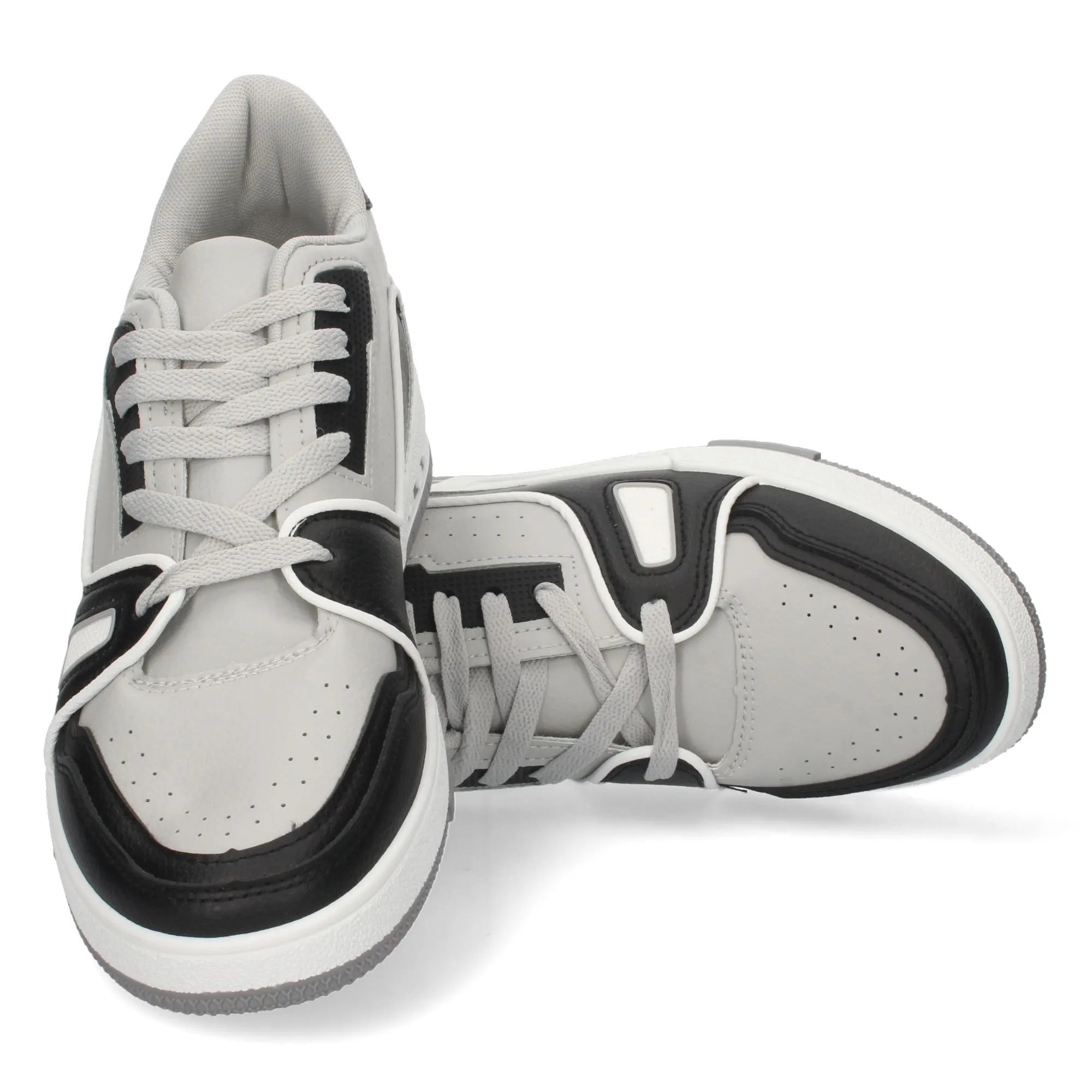 Zapatillas casual hombre color gris