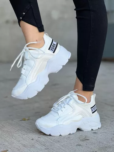 ZAPATILLAS DE DAMA SNEAKERS PLATAFORMA URBANAS ART2600