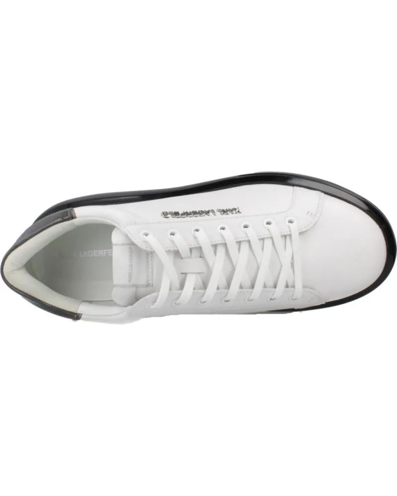 Zapatillas deporte KARL LAGERFELD  de Hombre ZAPATILLAS HOMBRE MODELO KAPRI KUSHION LO LACE LTHR COLOR BL  010 WHITE