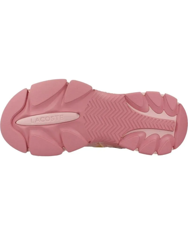 Zapatillas deporte LACOSTE  de Mujer 47SFA0113  ROSA