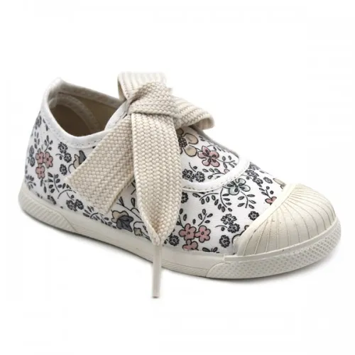 ZAPATILLAS FLORES TOKOLATE 400434