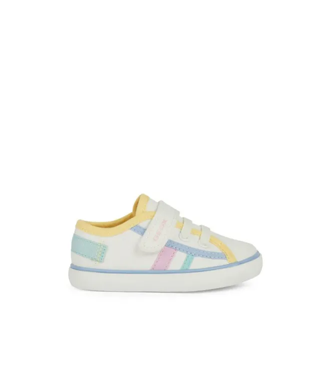 Zapatillas Geox Gisli Niña Blanco/Amarillo