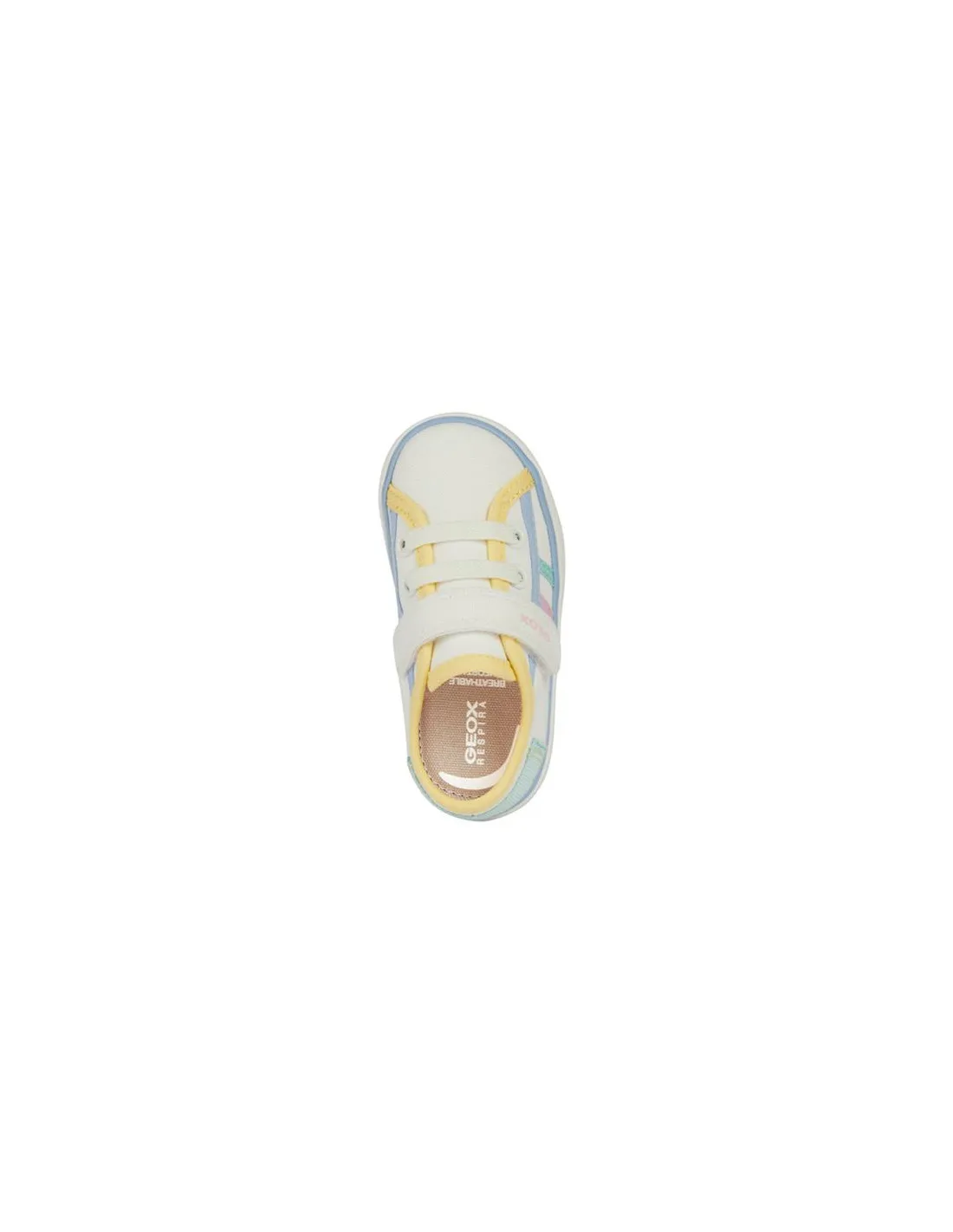 Zapatillas Geox Gisli Niña Blanco/Amarillo