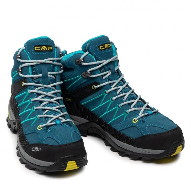 ZAPATILLAS RIGEL MID TREKKING WP (DEEP LAKE BALTIC) zapatos de mujer