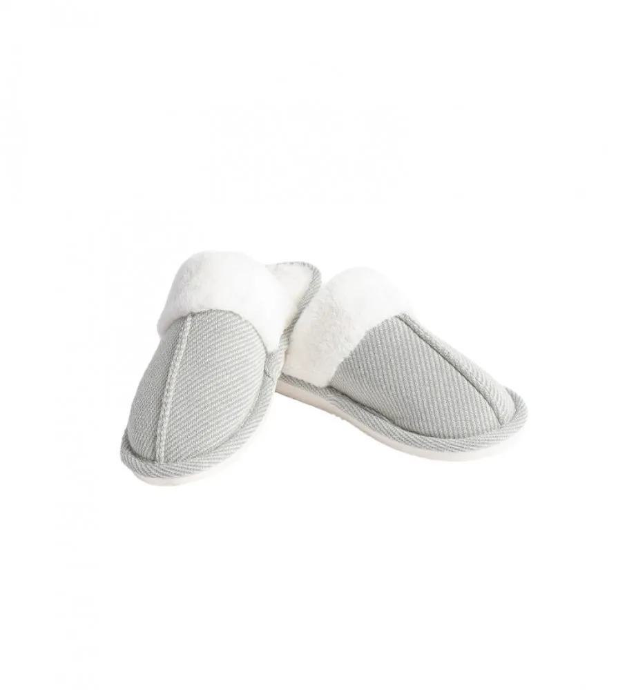 Zapatillas Textura gris