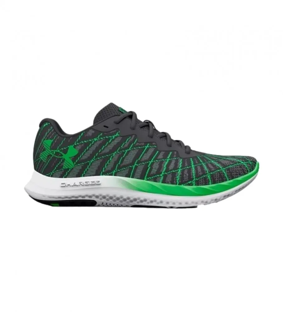 Zapatillas UA Charged Breeze 2 gris, verde