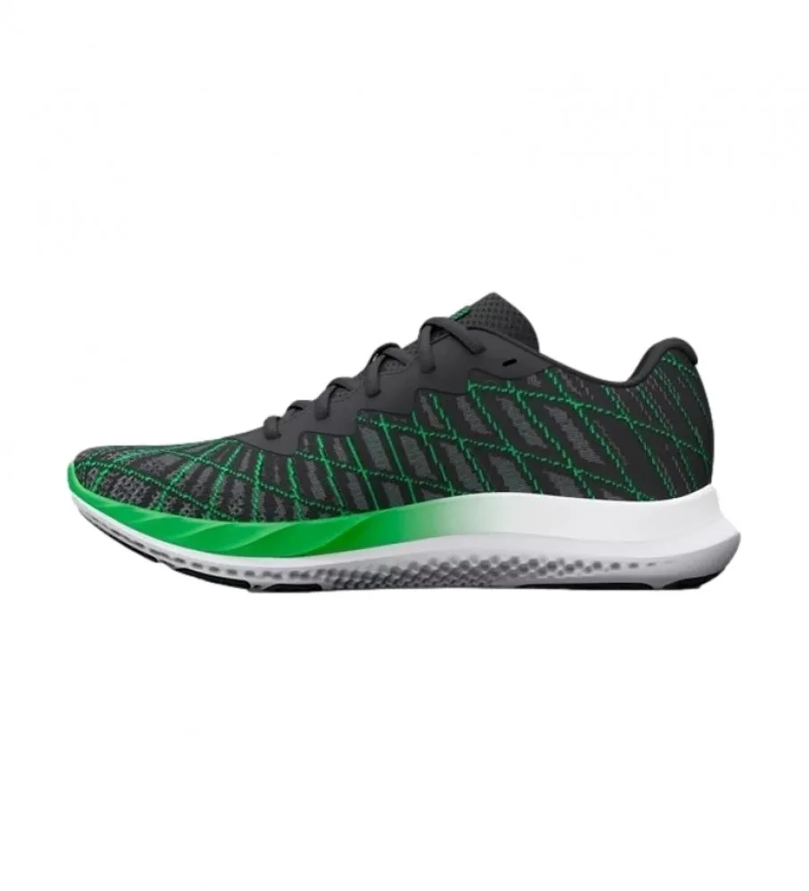 Zapatillas UA Charged Breeze 2 gris, verde