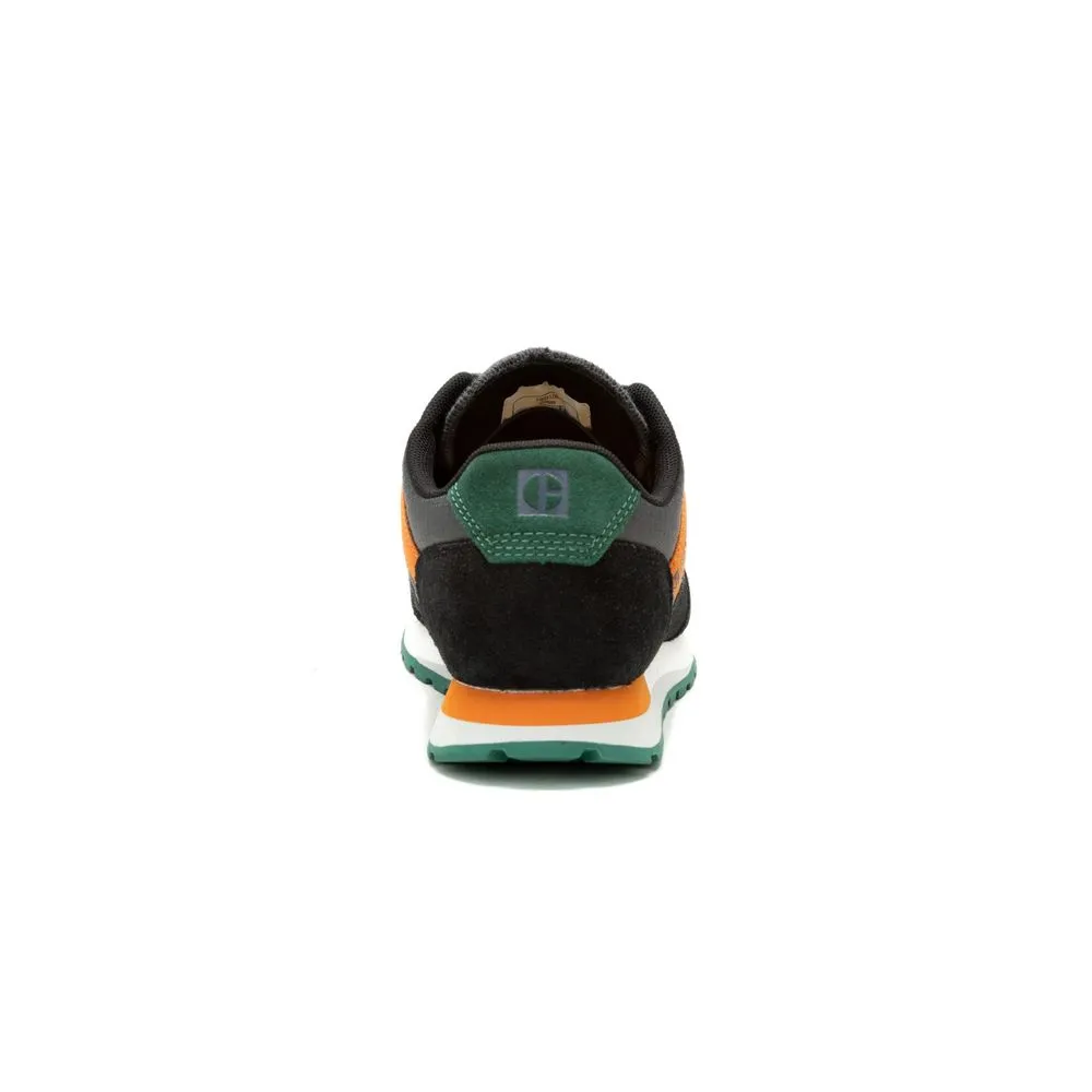 Zapatillas Urbanas Cat Para Hombre Gris Cuero
