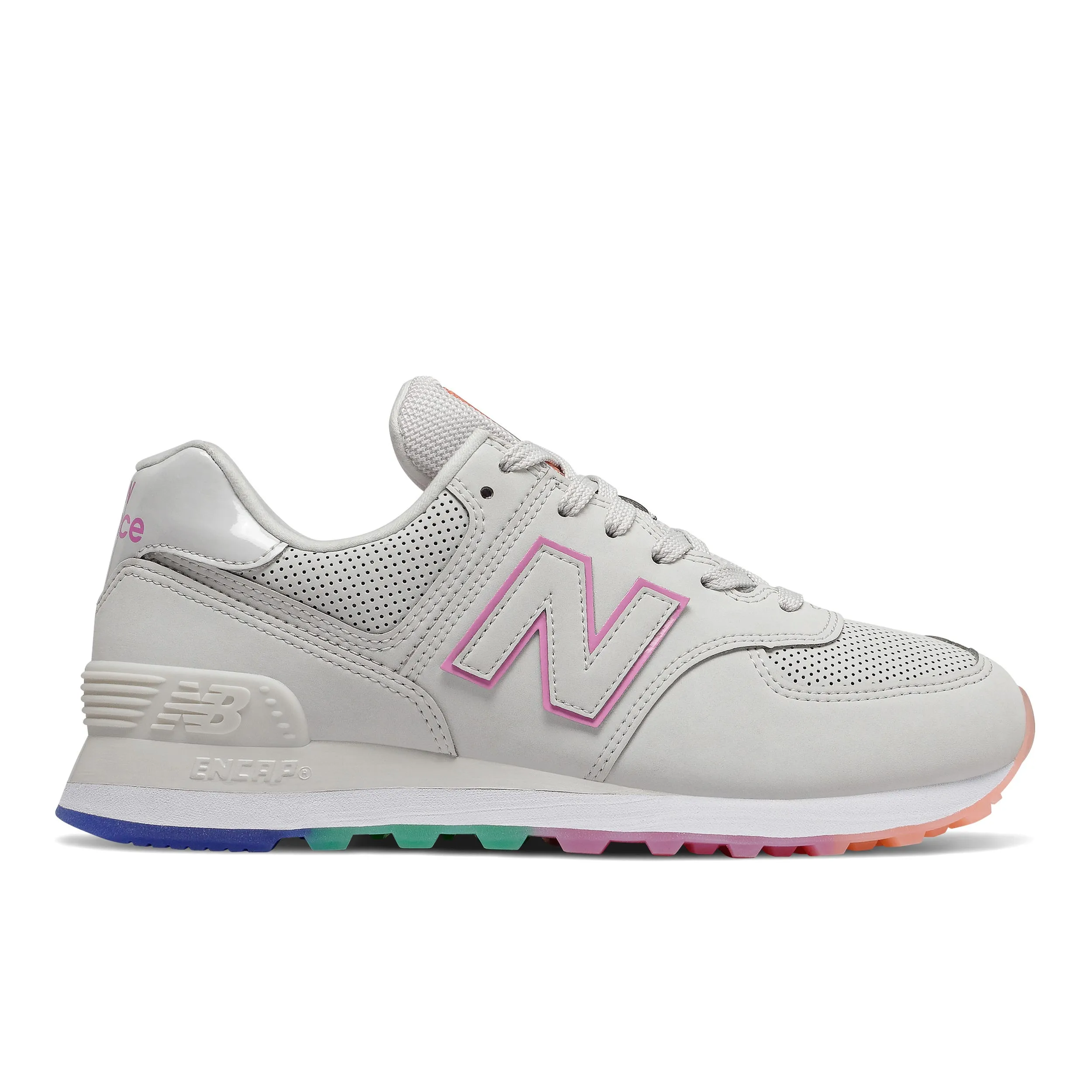 Zapatillas Urbanas Mujer New Balance 574 Beige