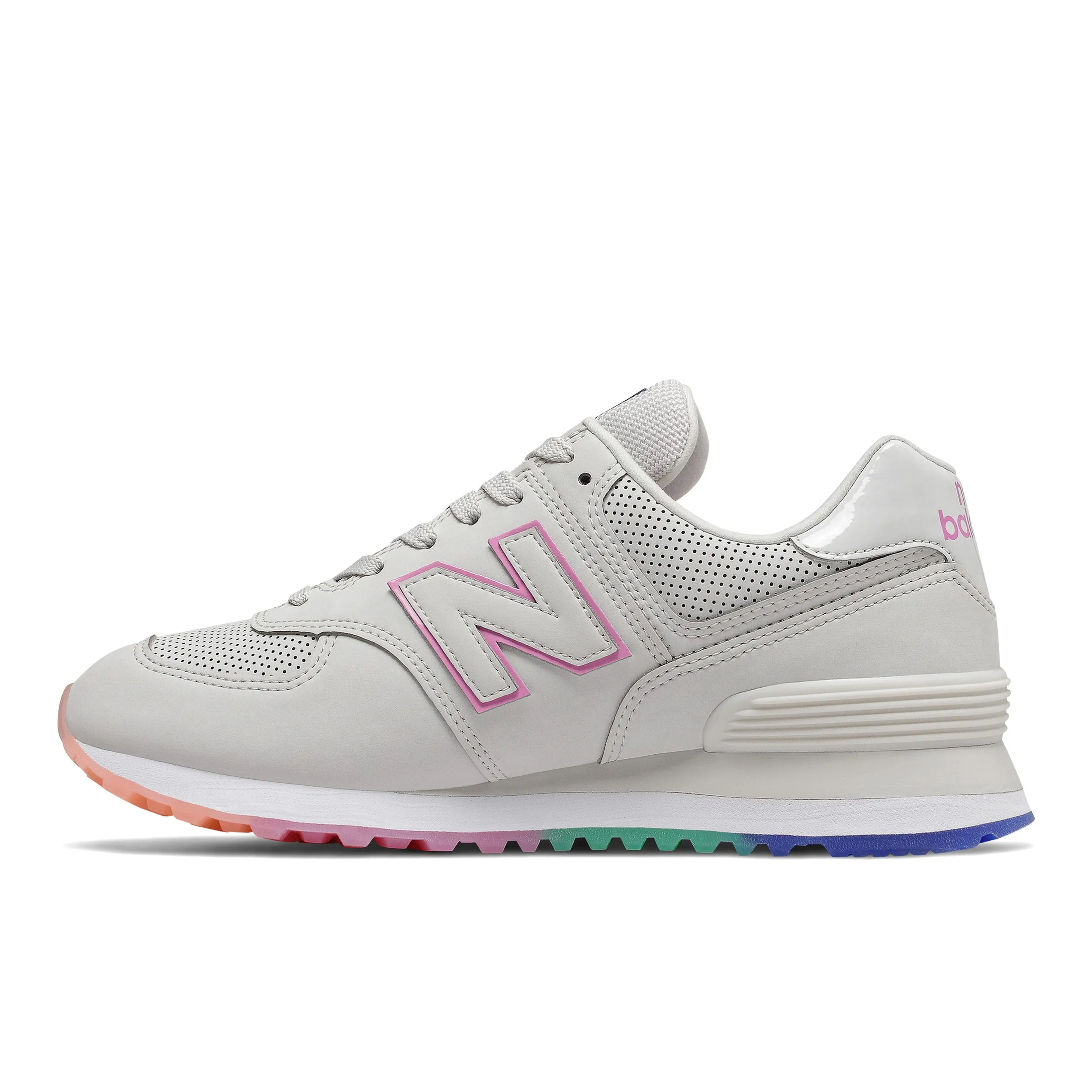 Zapatillas Urbanas Mujer New Balance 574 Beige