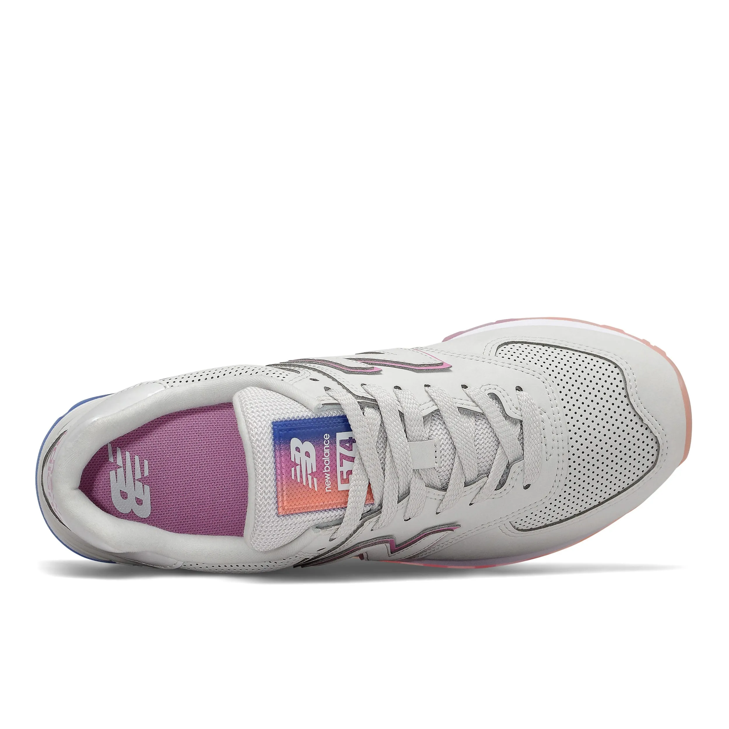 Zapatillas Urbanas Mujer New Balance 574 Beige