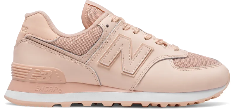 Zapatillas Urbanas Mujer New Balance 574 Beige/Rosa