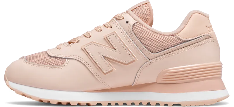 Zapatillas Urbanas Mujer New Balance 574 Beige/Rosa