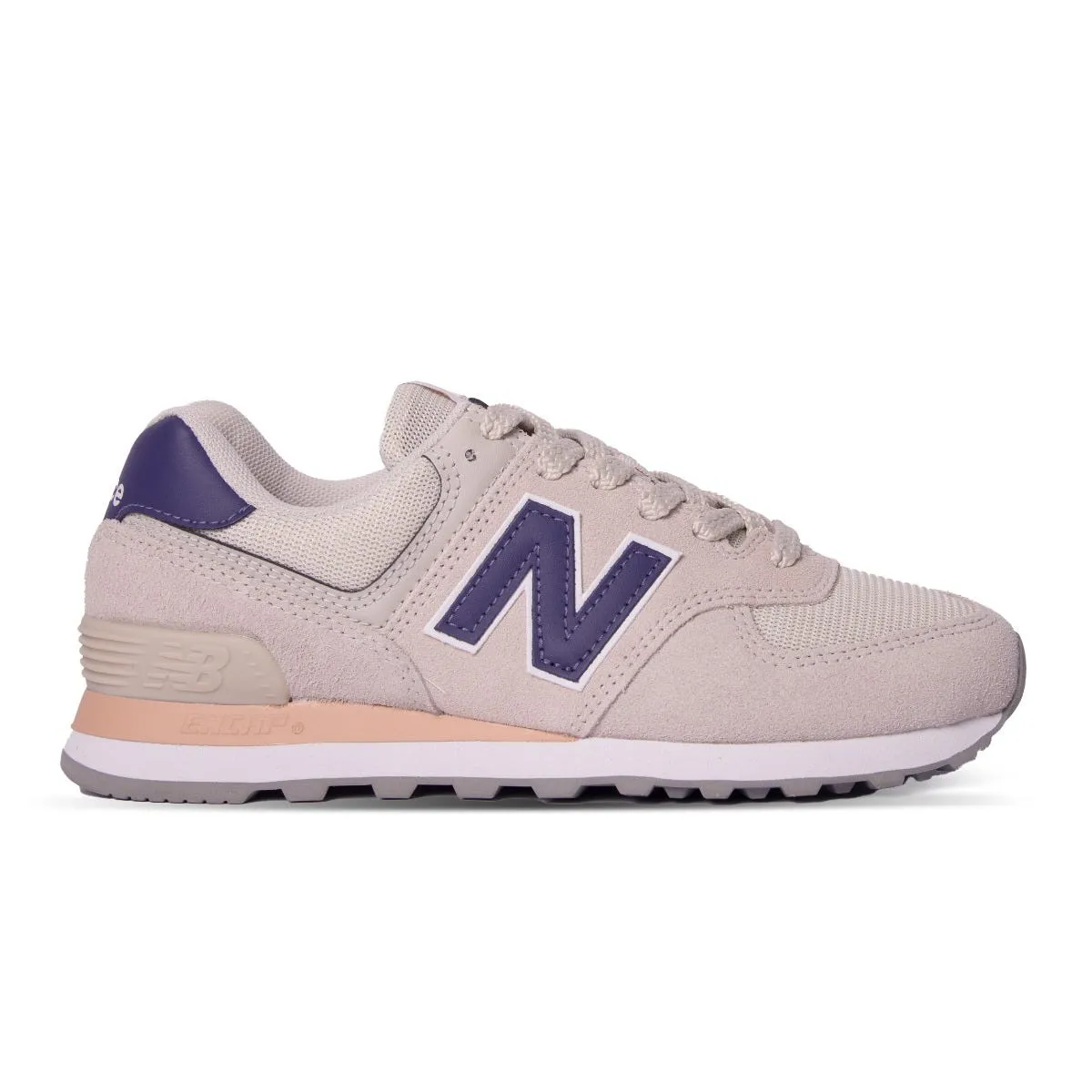 Zapatillas Urbanas Mujer New Balance 574 Blanco Multicolor