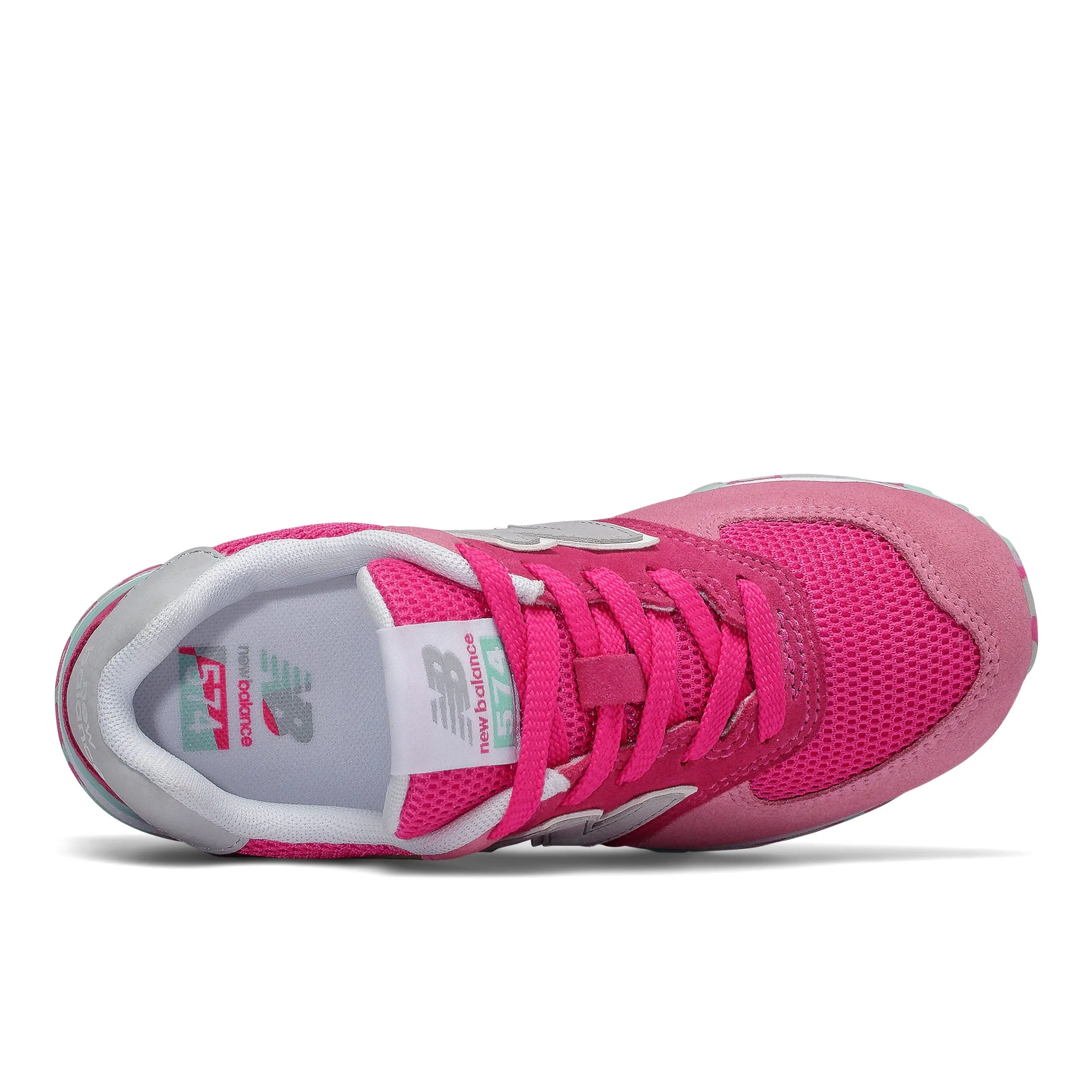 Zapatillas Urbanas Niña New Balance 574 Fucsia