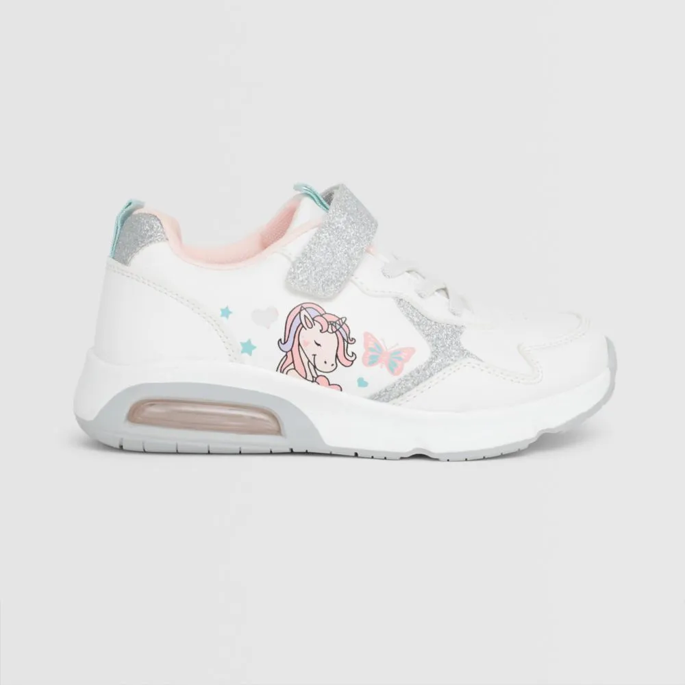 Zapatillas Urbanas Para Niña Circus Pu Airuni Blanco