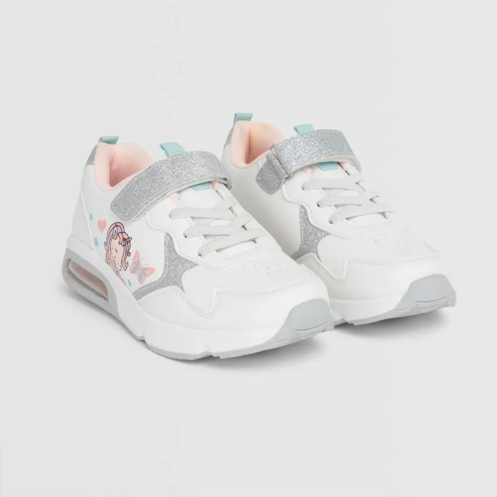 Zapatillas Urbanas Para Niña Circus Pu Airuni Blanco