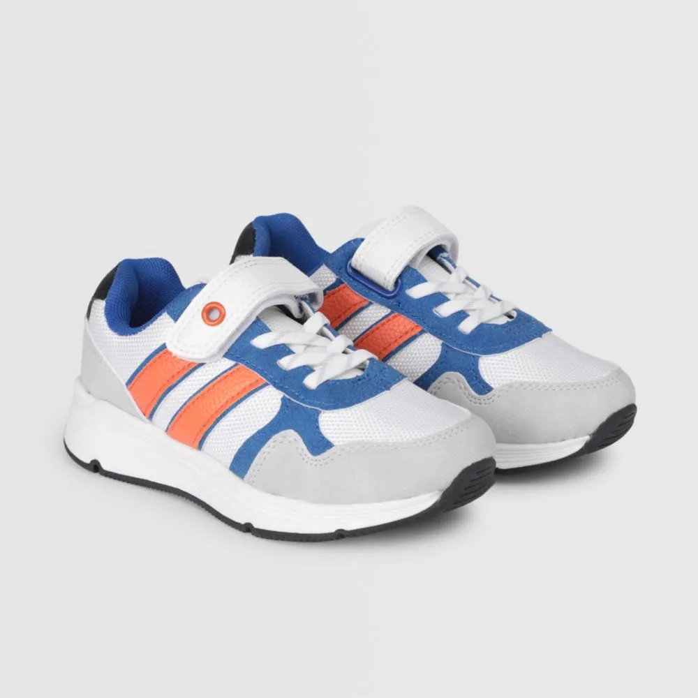 Zapatillas Urbanas Para Niño Circus Textil Ray Blanco