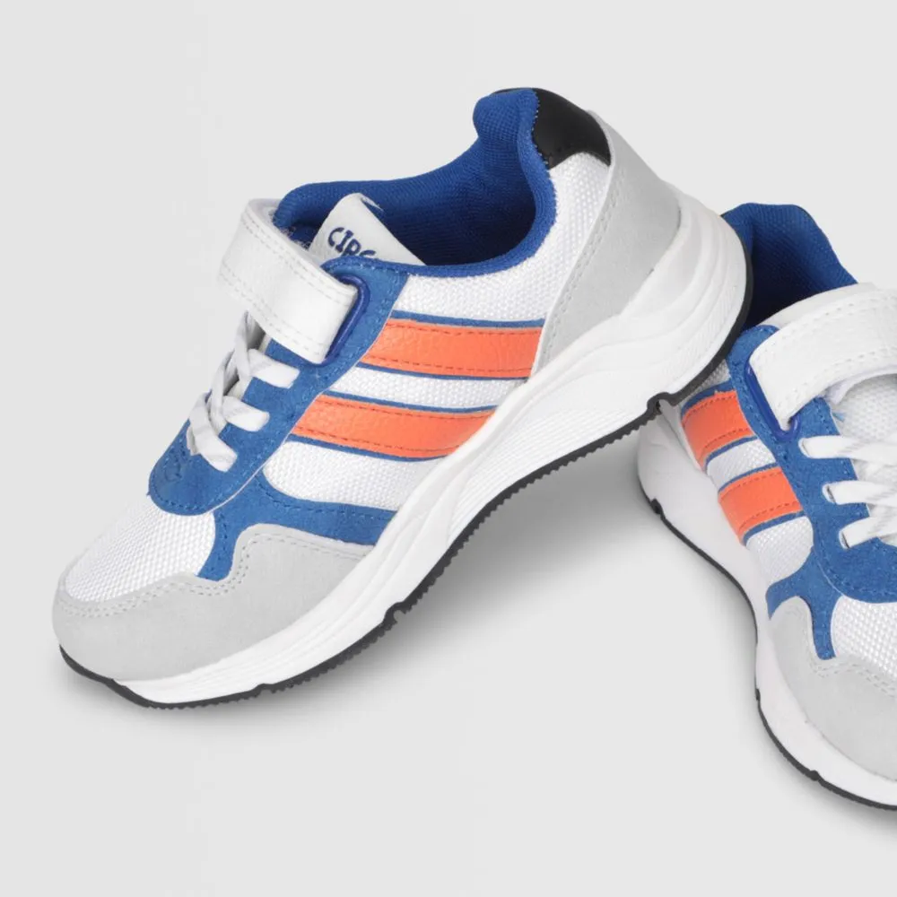 Zapatillas Urbanas Para Niño Circus Textil Ray Blanco