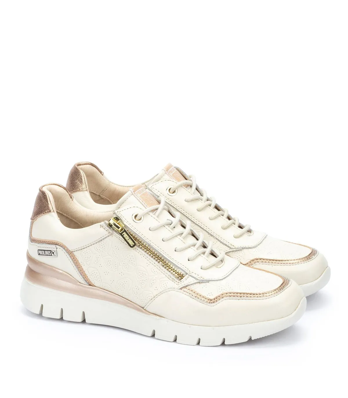 ZAPATILLAS URBANAS TROQUELADAS PIKOLINOS MESINA W6B6944C3 BLANCO