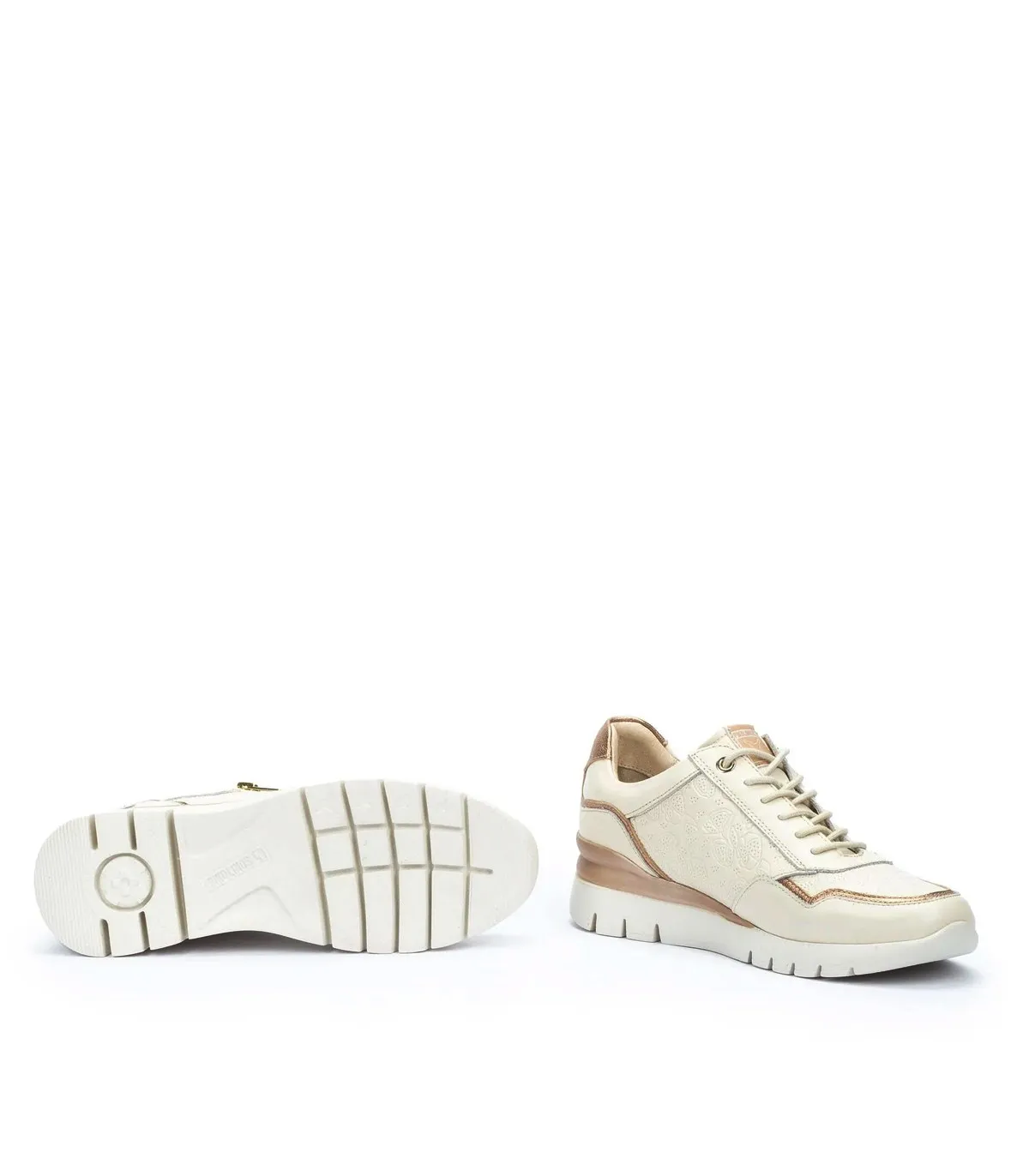 ZAPATILLAS URBANAS TROQUELADAS PIKOLINOS MESINA W6B6944C3 BLANCO
