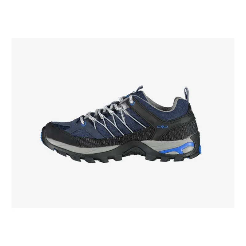 Zapatos senderismo CMP RIGEL LOW WP ( B.AZUL CEMENTO) hombre