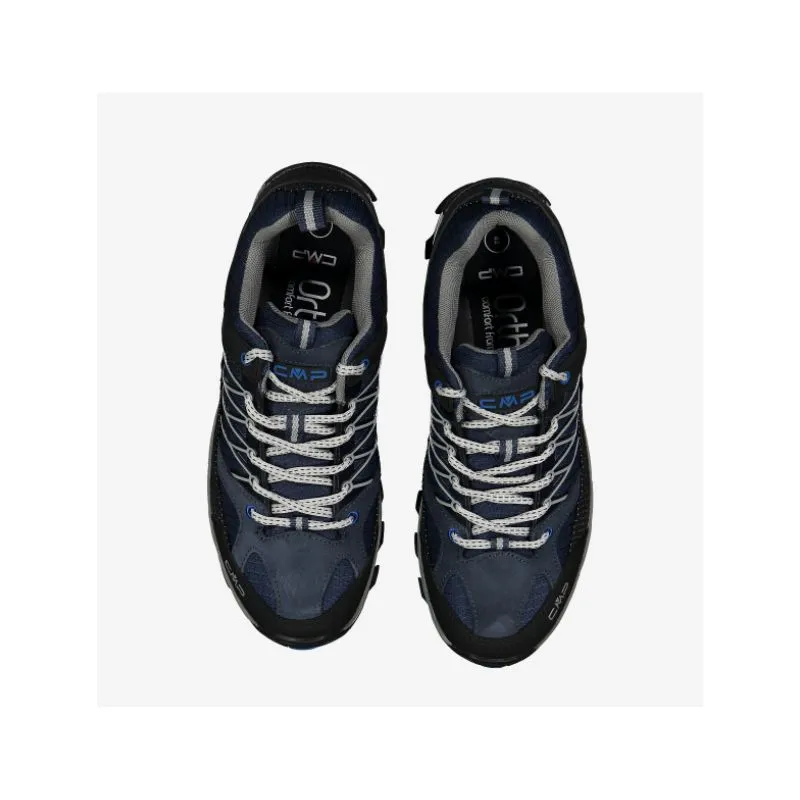 Zapatos senderismo CMP RIGEL LOW WP ( B.AZUL CEMENTO) hombre