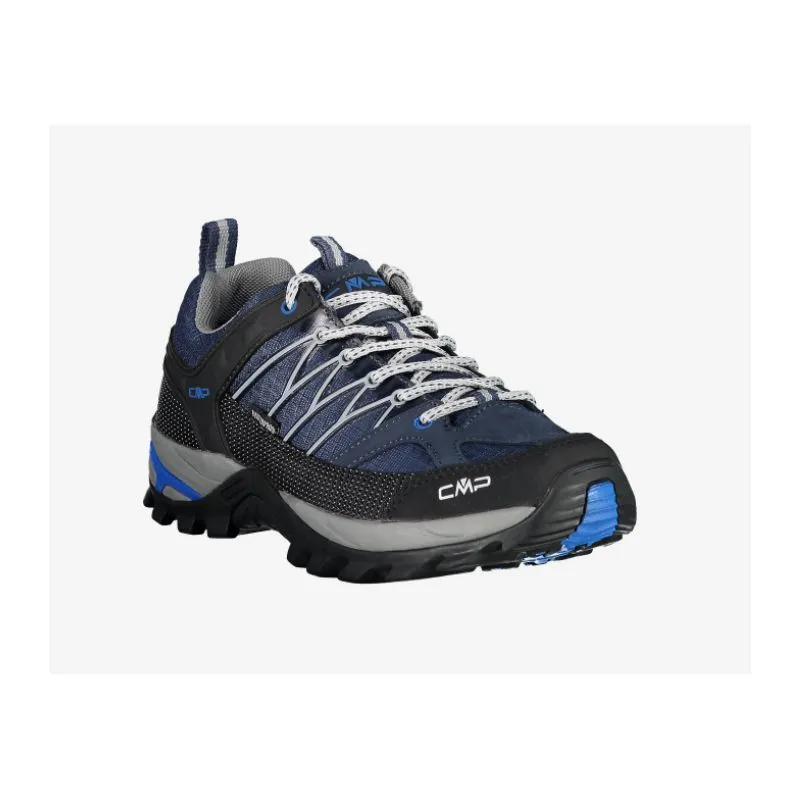 Zapatos senderismo CMP RIGEL LOW WP ( B.AZUL CEMENTO) hombre