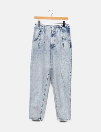 Zara Jeans azul desgastado