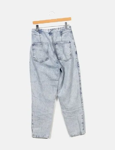 Zara Jeans azul desgastado