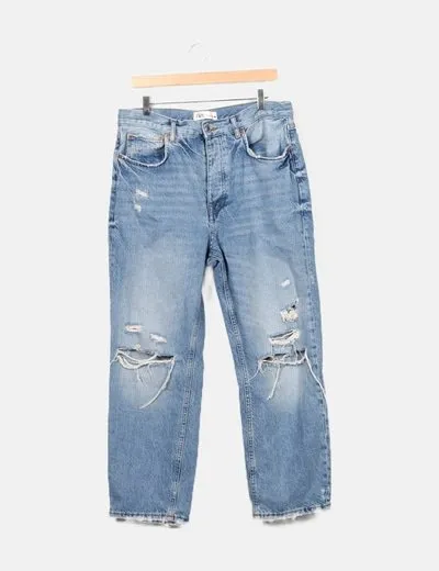 Zara Jeans azul vaquero
