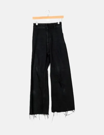 Zara Jeans straight negro