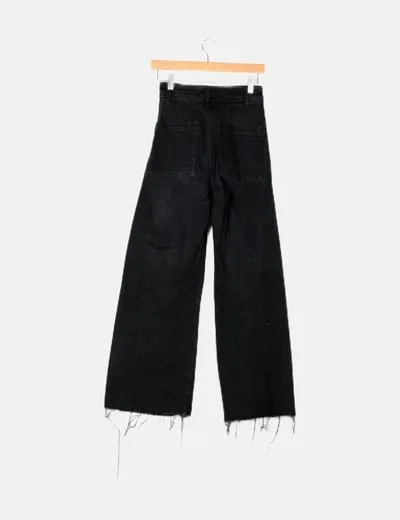 Zara Jeans straight negro